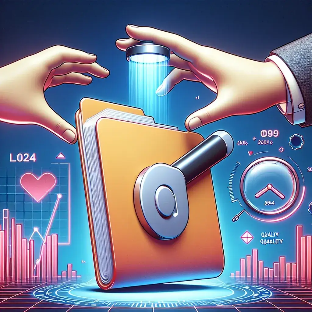 "Illustration showing techniques for reducing file size without quality loss, featuring tools and software options for image compression, in an article titled 'How to Reduce File Size Without Losing Quality: Complete Guide for 2024.'"