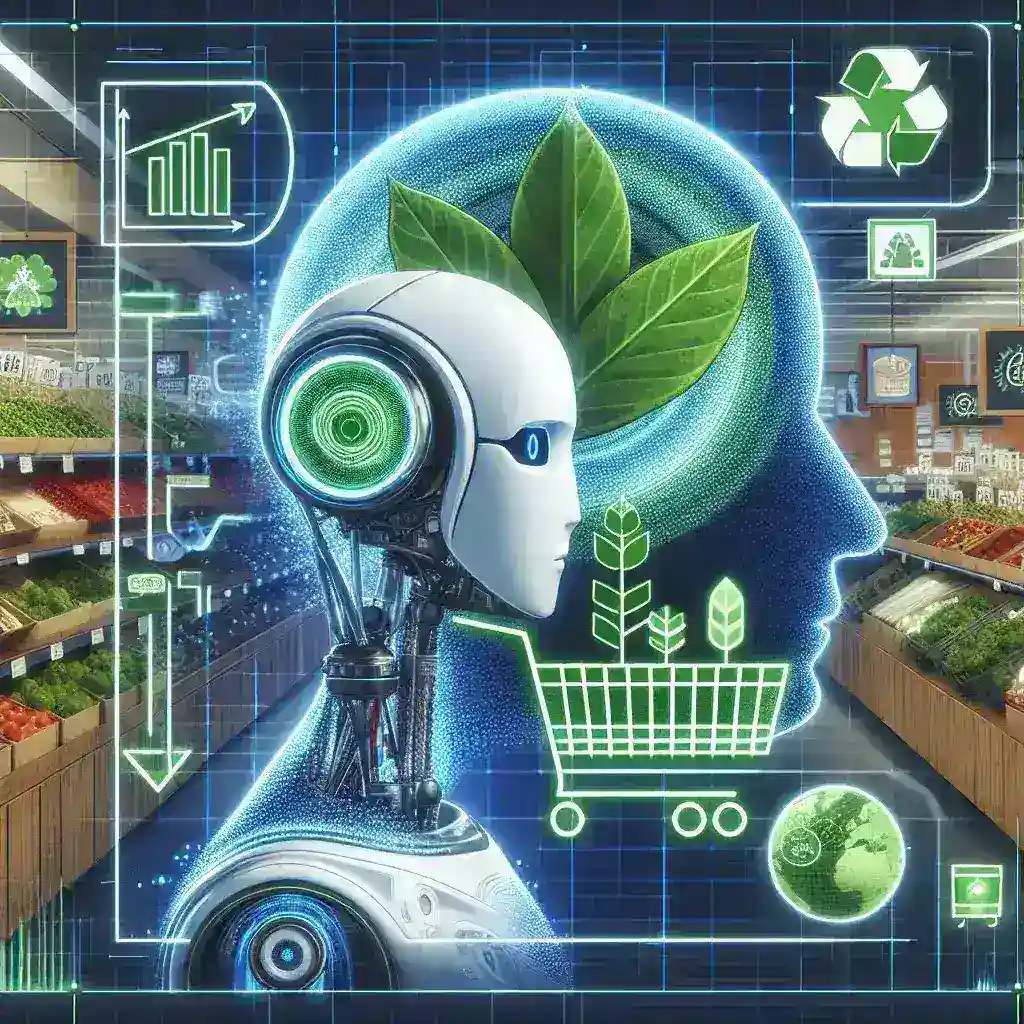 "Salesforce AI-powered sustainability tracking tools showcased for U.S. retailers, illustrating innovative solutions for environmental responsibility and efficiency in retail operations."