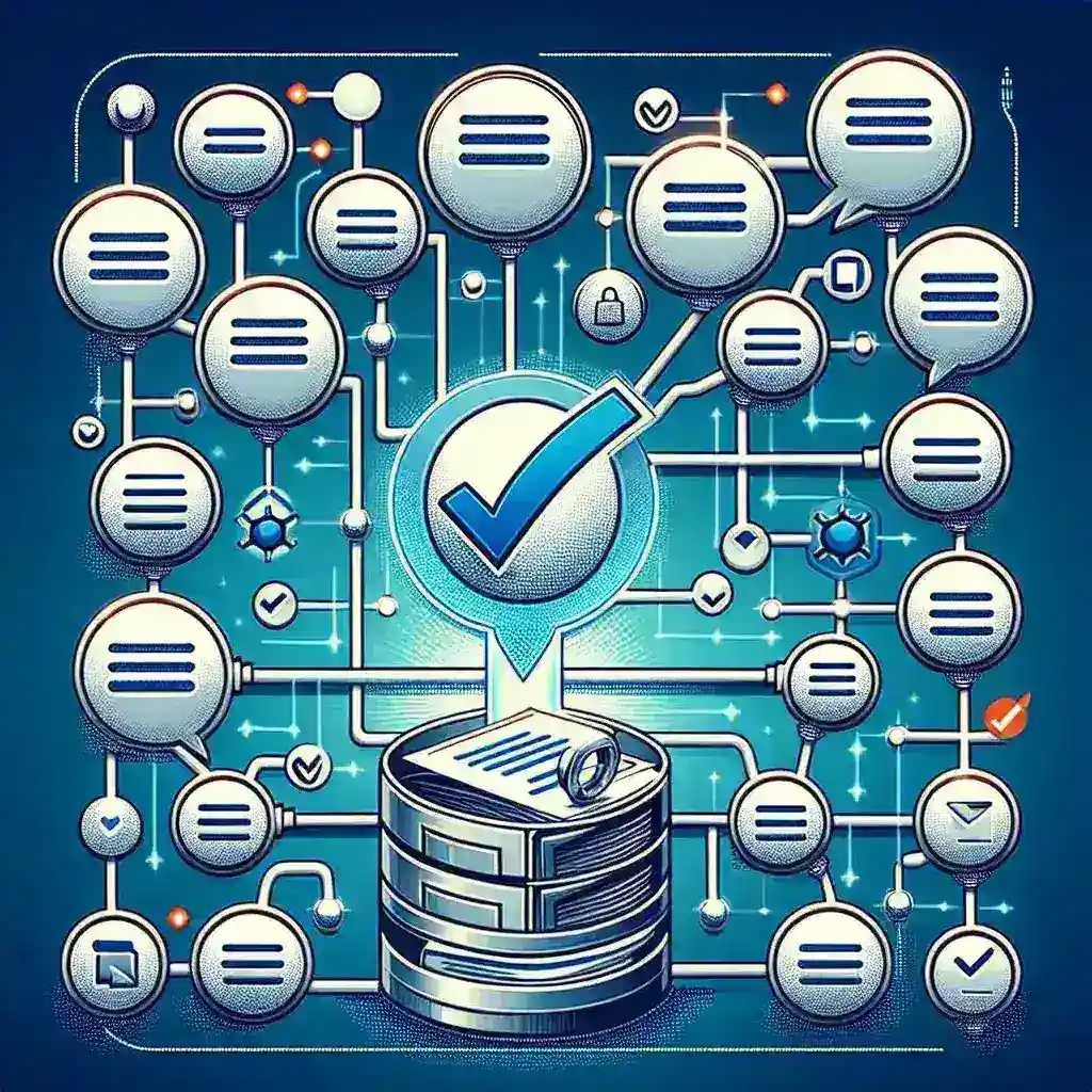 "Illustration of enterprise chat archiving software dashboard showcasing compliance features for business communication."